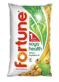 Fortune Soyabean Oil – Refined, Heart-Healthy Cooking Oil 1L